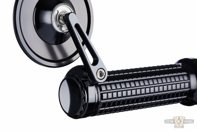 mo.view Bar Extension Black, Anodized For Harley-Davidson