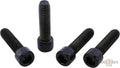 Front Fork Brackets Screw Kits Gloss Black Powder Coated For Harley-Davidson