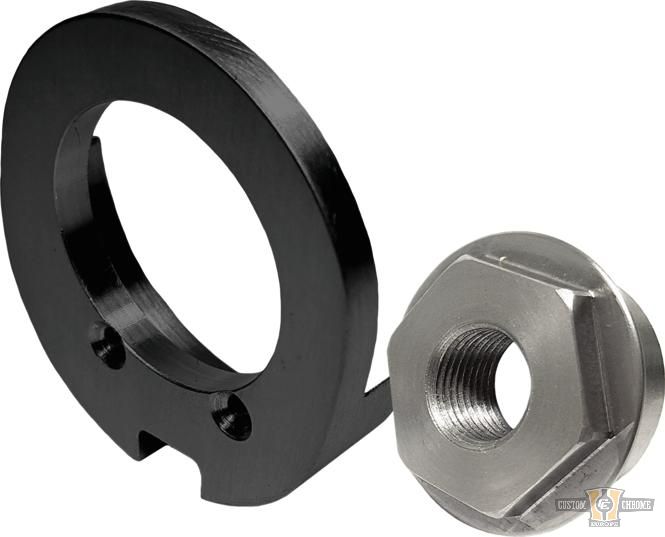 Side Mount License 3/4" Axle Adapter Set For Harley-Davidson