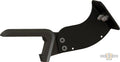 Medium Seitlicher Kennzeichenhalter Flat Black Powder Coated For Harley-Davidson