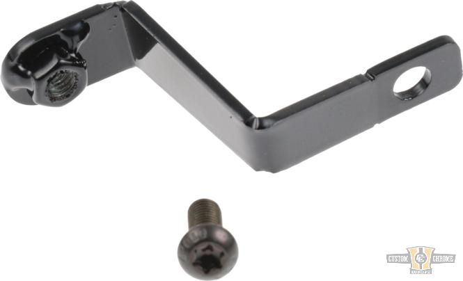 FXDR Cult Werk Racing Side Cover Adapter Bracket Black Coated For Harley-Davidson