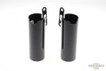 Lower Fork Cover Black Gloss Powder Coated For Harley-Davidson