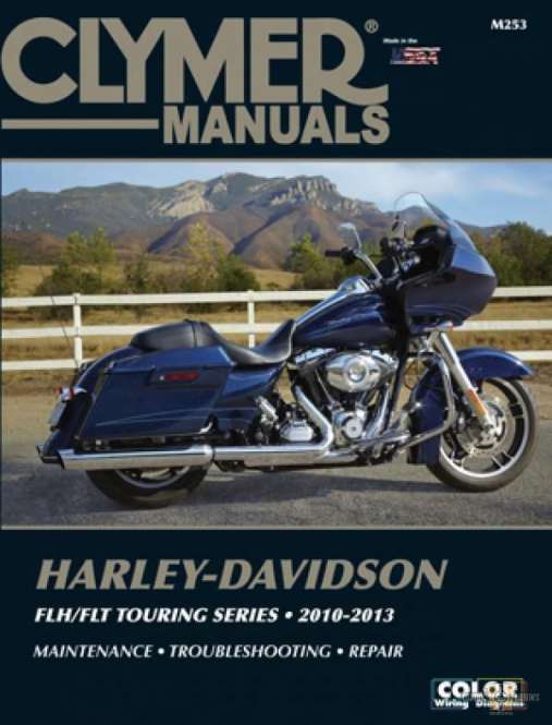 Touring Series 10-13 Repair Manuals For Harley-Davidson