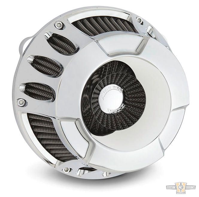 Deep Cut Inverted Series Air Cleaner Chrome For Harley-Davidson