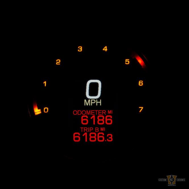 4 1/2" MLX-2000 Series Speedometer/Tachometer Aluminium 114.3 mm For Harley-Davidson