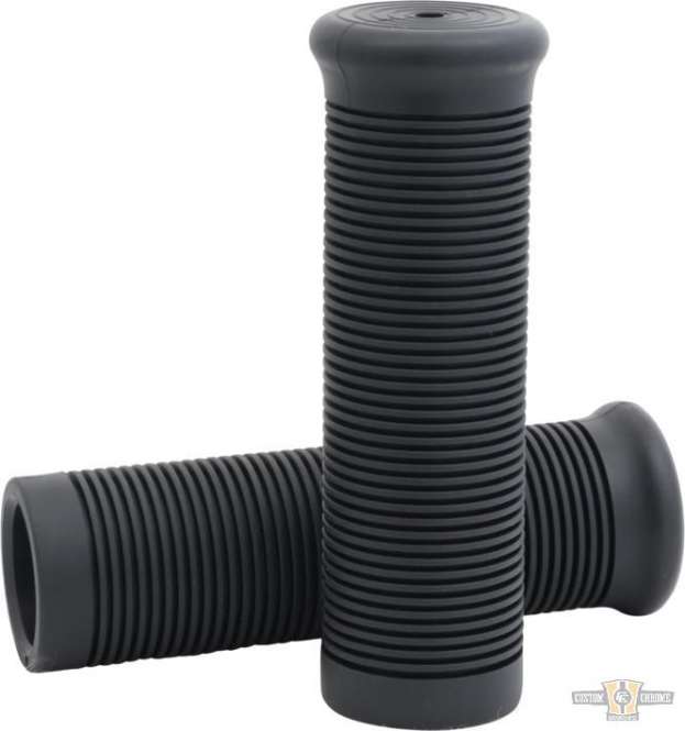 Morro Grips Black 1" Cable operated Throttle By Wire For Harley-Davidson