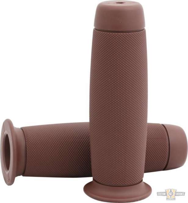 Blaster Grips Brown 1" Cable operated Throttle By Wire For Harley-Davidson