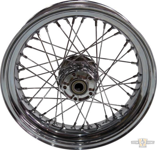 OEM Style Spoke Wheels Chrome 16" 3,00" Front For Harley-Davidson