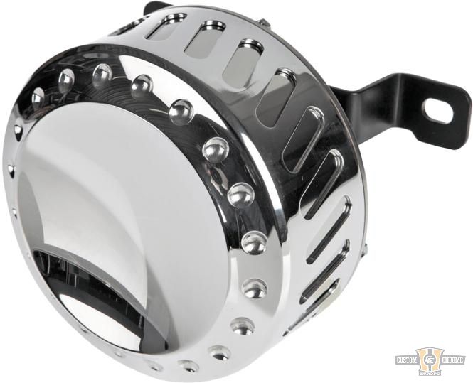 Powerfilter Drilled Air Cleaner Polished For Harley-Davidson