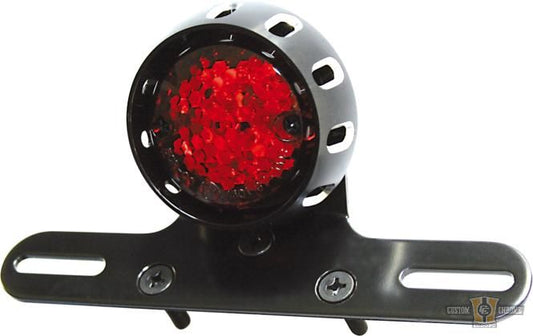 Miles LED Taillight Black Reflector LED For Harley-Davidson