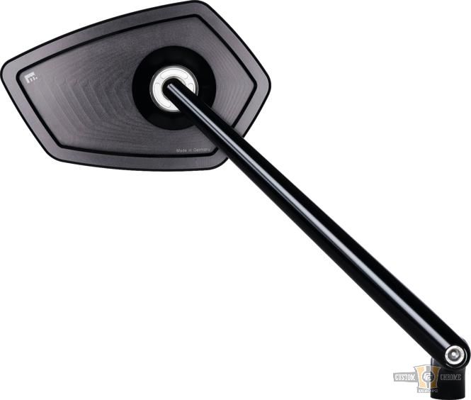 mo.view race Mirrow Black, Anodized For Harley-Davidson