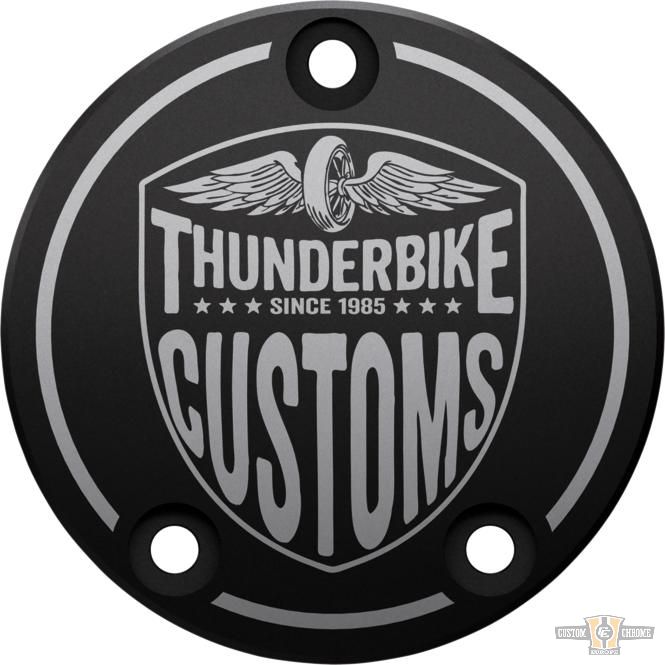 New Custom Point Cover Black Anodized For Harley-Davidson