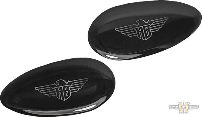 3M Fender Strut Cover Black For Harley-Davidson