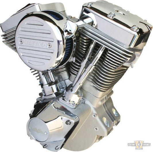 Competition Series Evolution 100" Natural Engine Aluminium For Harley-Davidson