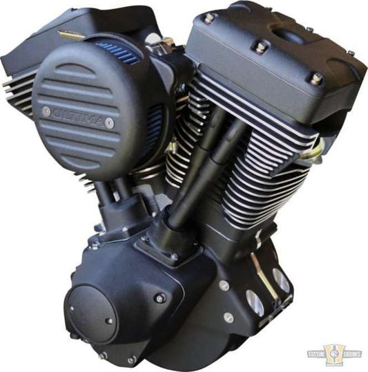 Competition Series Evolution 100" Blackout Engine Black For Harley-Davidson