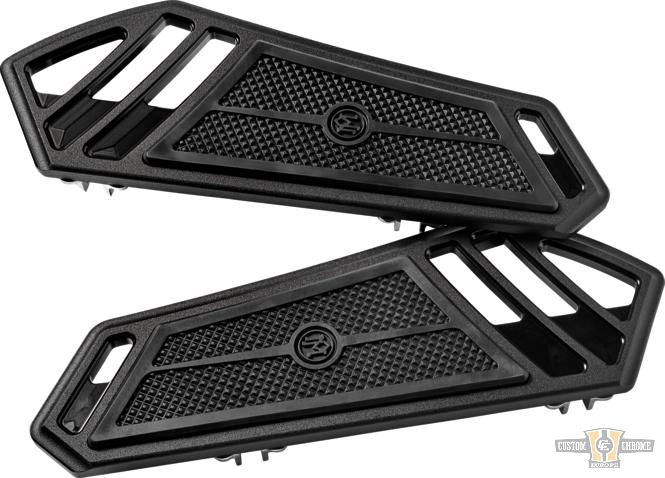 Superlight Rider Floorboards Contrast Cut, Anodized For Harley-Davidson