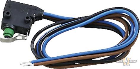 Radial Clutch Safety Switch Kit Black Anodized For Harley-Davidson