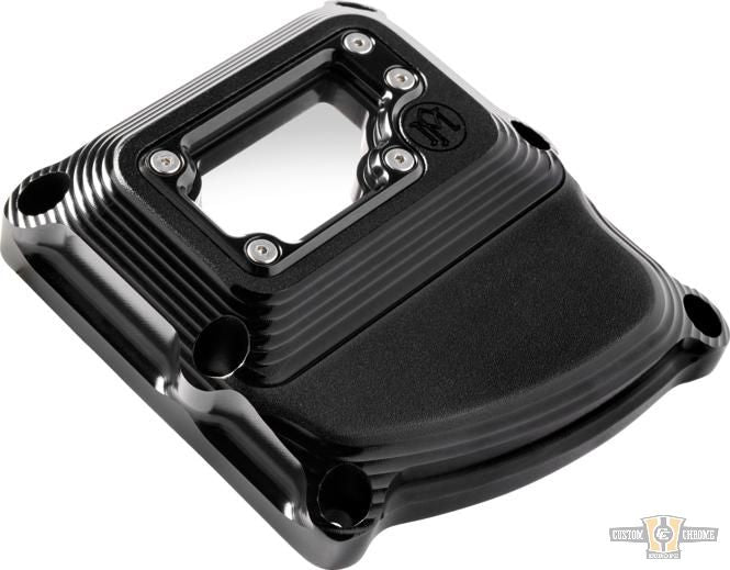 Vision Upper Transmission Cover Black Ops For Harley-Davidson