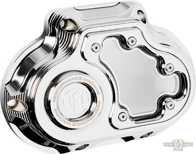 Vision Transmission Side Cover Contrast Cut For Harley-Davidson