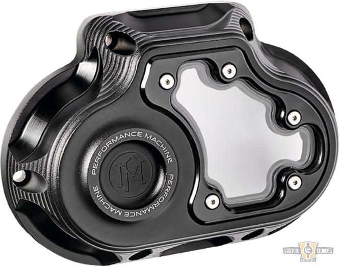 Vision Transmission Side Cover Black Ops For Harley-Davidson