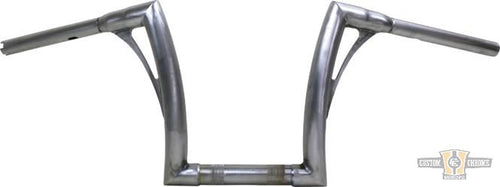 280 Medium Flow Bar Super Fat M8 Softail Handlebar 1,4" Raw Throttle By Wire For Harley-Davidson