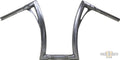 380 Tall Flow Bar Super Fat M8 Softail Handlebar 1,4" Raw Throttle By Wire For Harley-Davidson