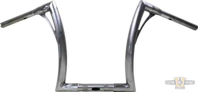 380 Tall Flow Bar Super Fat Road Glide Handlebar 1,4" Raw Throttle By Wire For Harley-Davidson
