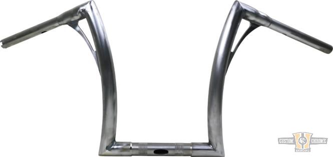 380 Tall Flow Bar Super Fat Road King Handlebar 1,4" Raw Throttle By Wire For Harley-Davidson