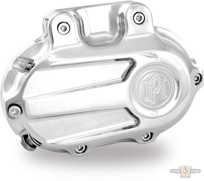 Scallop Transmission Side Cover Chrome For Harley-Davidson