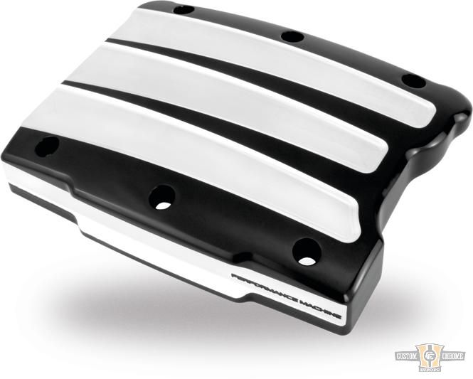 Scallop Rocker Box Cover Contrast Cut For Harley-Davidson