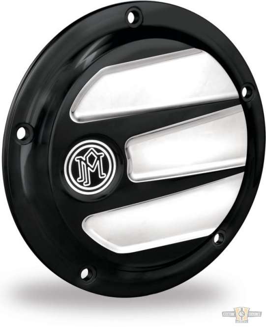 Scallop Derby Cover Contrast Cut For Harley-Davidson