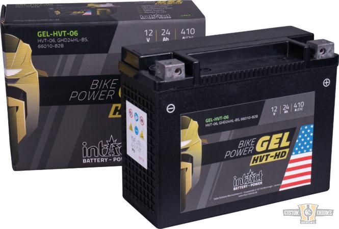 GHD20HL-BS HVT-01 Bike-Power GEL Battery For Harley-Davidson
