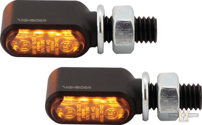 Little Bronx LED Turn Signal Black Tinted LED For Harley-Davidson