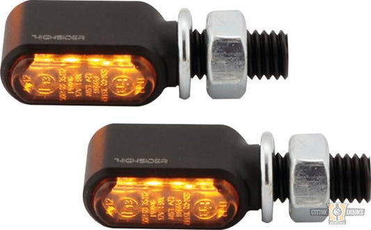 Little Bronx LED Turn Signal Black Tinted LED For Harley-Davidson