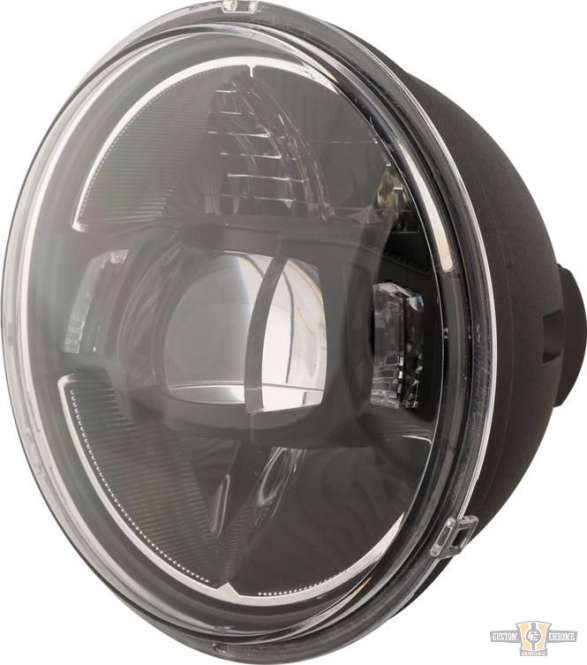 Typ 10 5 3/4" LED Headlight Insert Clear For Harley-Davidson
