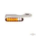 LED Turn Signal/Position Light Chrome Smoke LED For Harley-Davidson