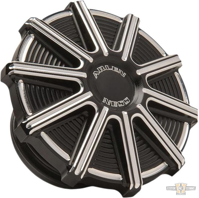 10-Gauge Gas Cap Contrast Cut For Harley-Davidson