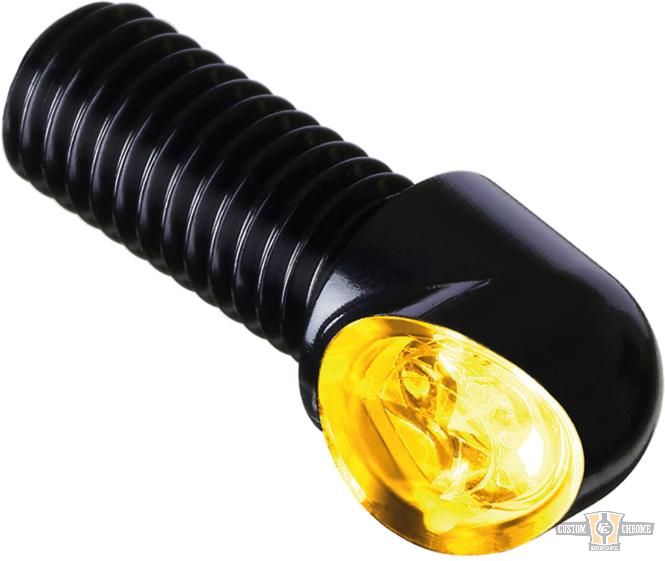 mo.blaze tens 1 Turn Signal Black LED For Harley-Davidson