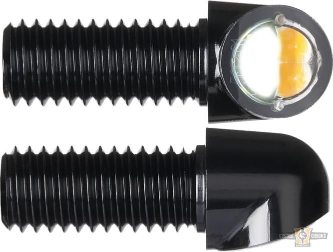 mo.blaze tens 4 2in1 Turn Signal/Position Light Black LED For Harley-Davidson