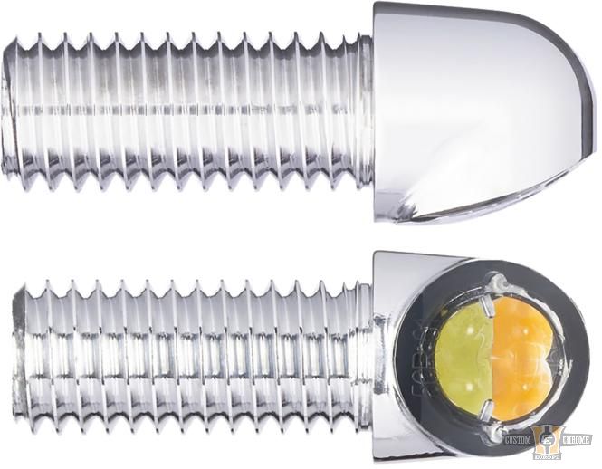 mo.blaze tens 4 2in1 Turn Signal/Position Light Polished LED For Harley-Davidson