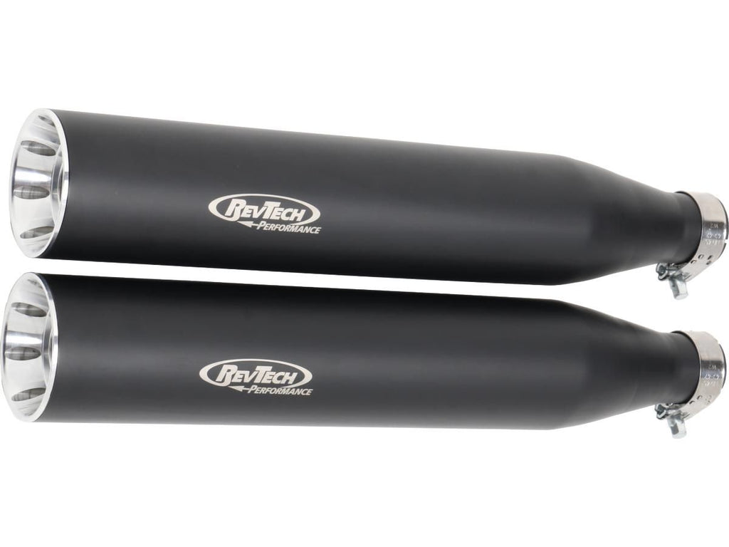 Homologated Exhaust For Harley-Davidson Sportster 2004-2013 RevTech ECE Black
