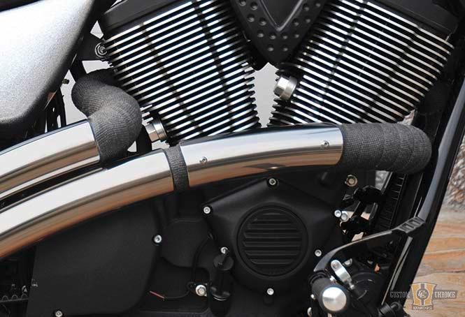 Top Chopp Vegas Heat Shield For Harley-Davidson