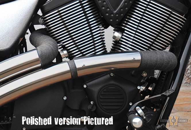 Top Chopp Vegas Heat Shield Chrome For Harley-Davidson