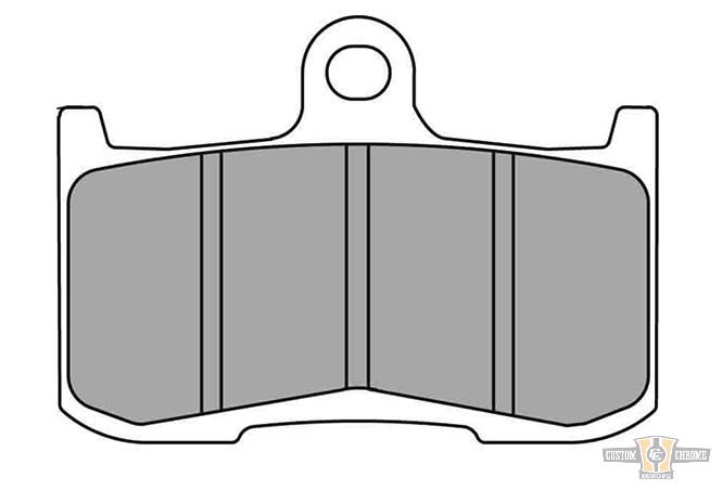 Sinter Road Replacement Brake Pad For Harley-Davidson