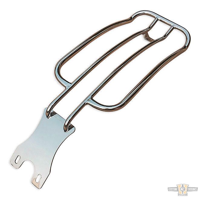 7" Solo Luggage Rack Chrome For Harley-Davidson