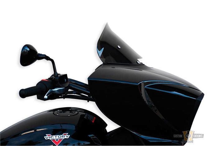 9" High Performance Replacement Windscreen Dark Smoke For Harley-Davidson