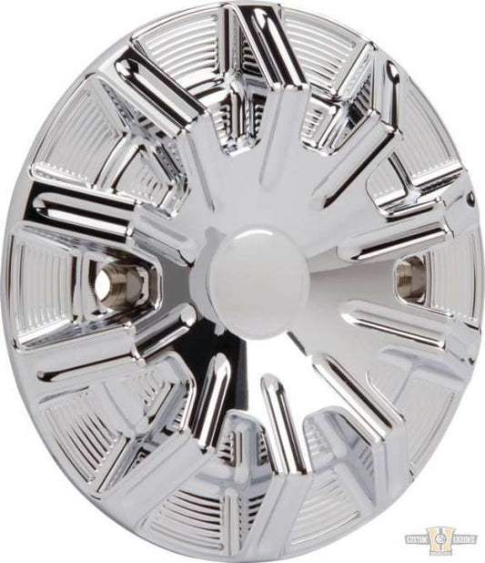 10-Gauge Stator Cover Chrome For Harley-Davidson