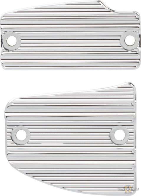 10-Gauge Master Cylinder Cover Chrome For Harley-Davidson