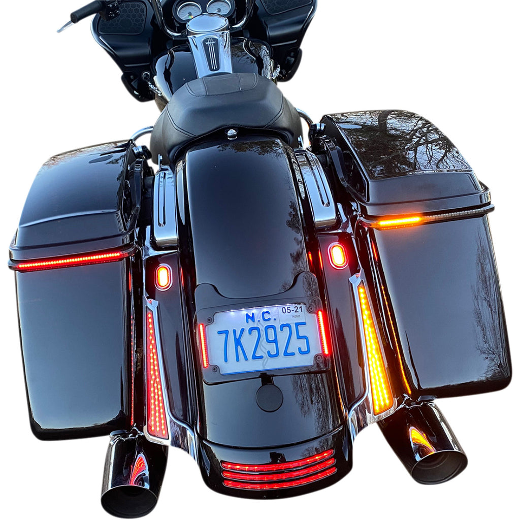 Zweifarbige Fascia-LED-Panels für Harley Davidson