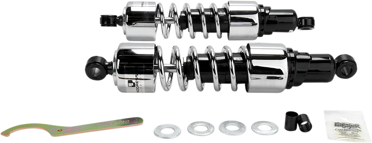 PROGRESSIVE SUSPENSION 412 SERIES CRUISER SHOCKS TOUR MAG SPRG SHK 88-96GL